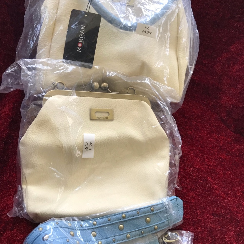 New bundle of 2 med & Sm , Morgan bags